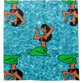 Seemeer Duschvorhang