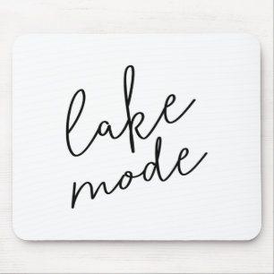 Seemodus Frauen Camping Sommerurlaub Mousepad