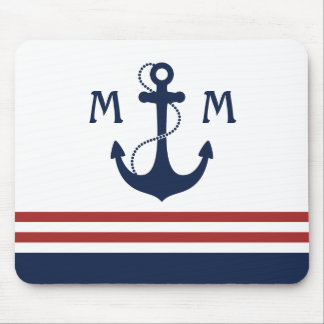 Seemonogramm Mousepad