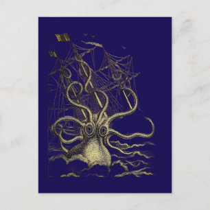 Seemonster Postkarte
