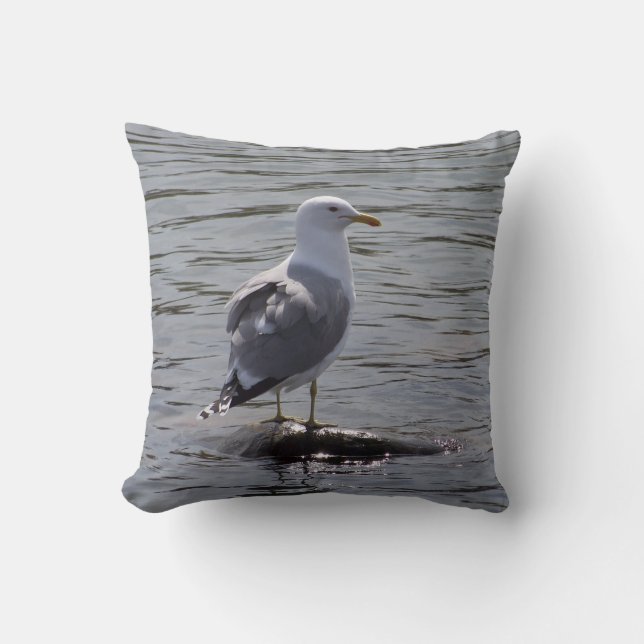 Seemöwe-Kissen Kissen (Vorderseite)