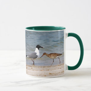 Seemöwe u. Flussuferläufer Tasse