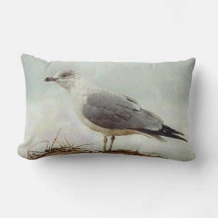 Seemöwe-Vogel-Wurflumbar-Kissen Lendenkissen