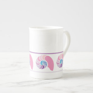 SeeMuschel-Tasse Prozellantasse