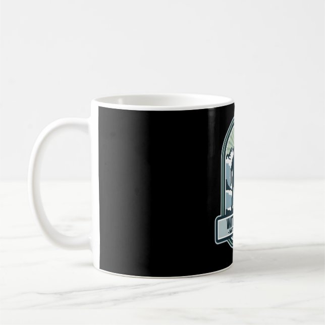 Seen , Alberta � Geist der Berge Kaffeetasse (Links)