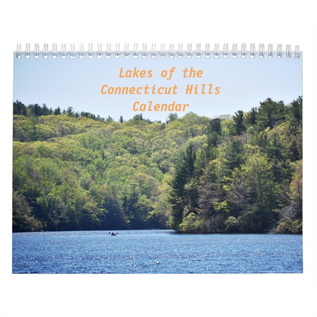 Seen des Connecticut-Hügel-Kalenders Kalender (Titelbild)