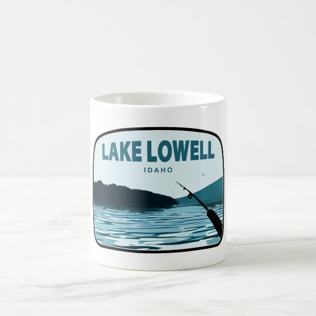 Seen Lowell Idaho Angelo Rod Kaffeetasse (Mittel)