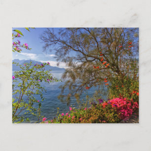 Seen Montreux, Schweiz Postkarte