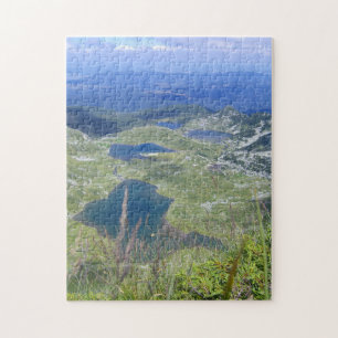 Seen Rila Berg Naturblick Bulgarien