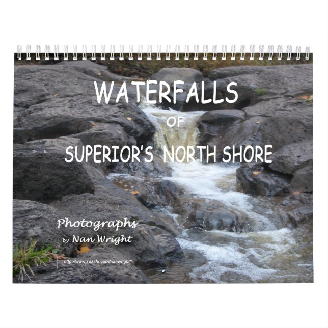 Seen Superior Wasserfall Kalender (Titelbild)