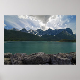 Seen und Berge Poster
