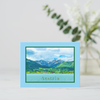 SEEN UND BERGE: SCHÖNES ÖSTERREICH Postkarte
