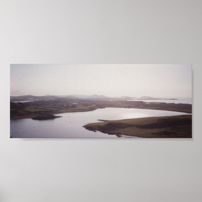 Seen und Berge, West-Donegal Poster (Vorne)