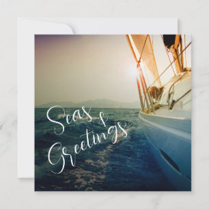 Seen und Grüße Schöne Weihnachtskarte Karte