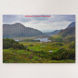 Seen von Killarney. Nationalpark-Puzzle