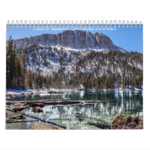 Seen von Mammoth Lakes Basin, Kalifornien Kalender