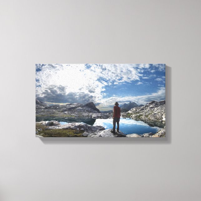 Seen von Nydiver - Ansel Adams Wilderness - Sierra Leinwanddruck (Vorderseite)