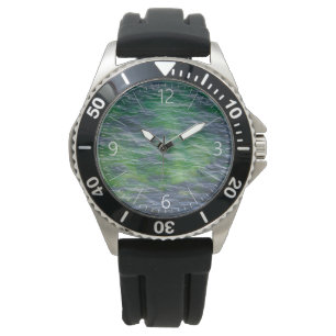 Seeoberflächenmuster Armbanduhr