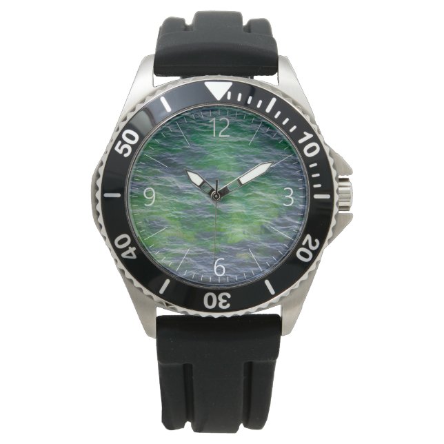 Seeoberflächenmuster Armbanduhr (Vorderseite)