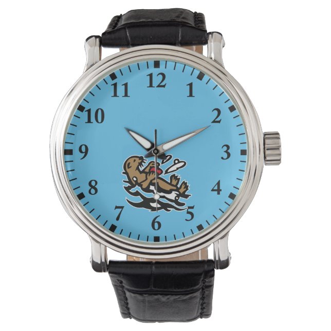 Seeotter Armbanduhr (Vorderseite)
