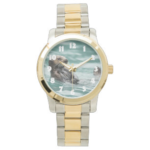 Seeotter Armbanduhr