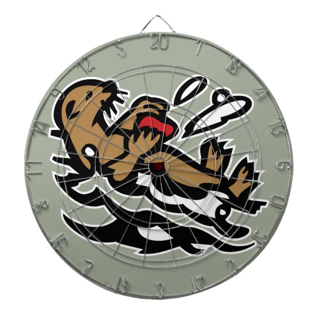 Seeotter Dartscheibe (vorne)