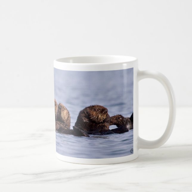 Seeotter-Floss Kaffeetasse (Rechts)