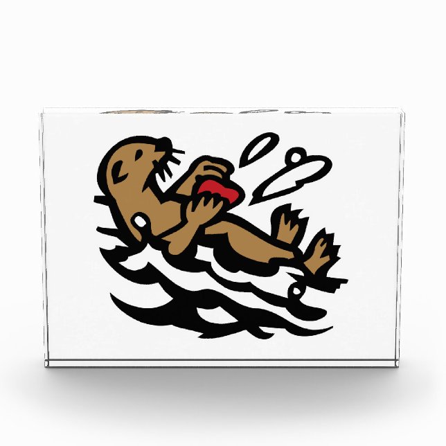 Seeotter Fotoblock (Vorderseite)