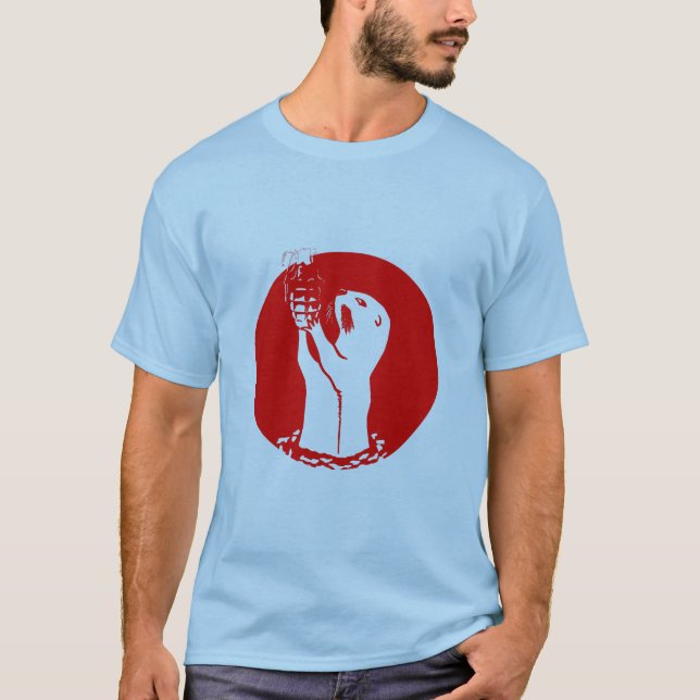 Seeotter-Handgranate T-Shirt (Vorderseite)