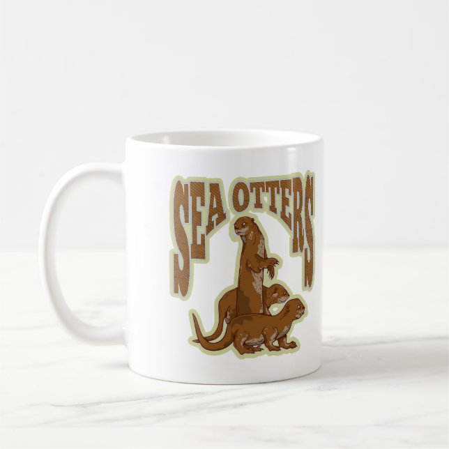 Seeotter Kaffeetasse (Links)