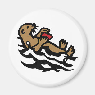 Seeotter Magnet