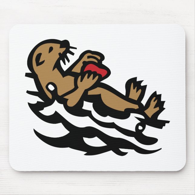 Seeotter Mousepad (Vorne)