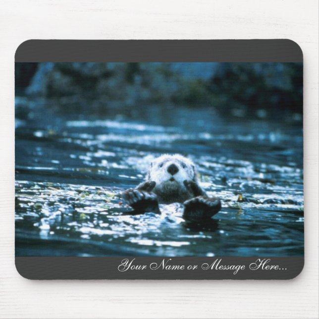 Seeotter Mousepad (Vorne)