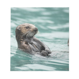 Seeotter Notizblock