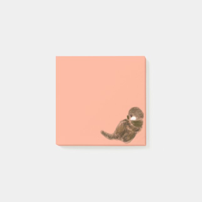 Seeotter Post-it Klebezettel (Vorderseite)