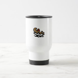 Seeotter Reisebecher