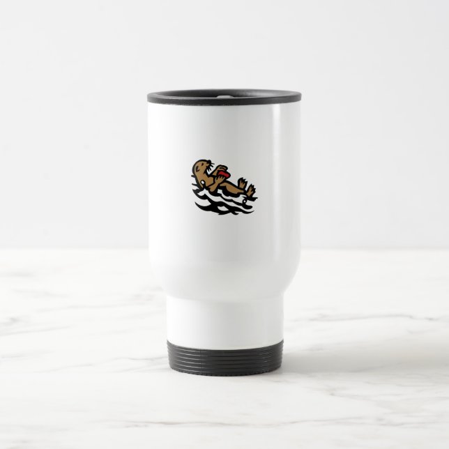 Seeotter Reisebecher (Mittel)