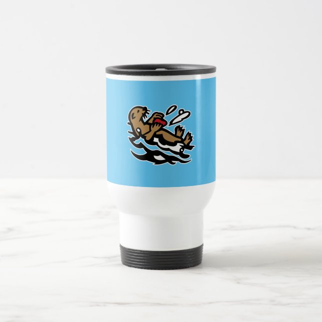 Seeotter Reisebecher (Mittel)