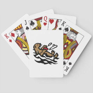 Seeotter Spielkarten