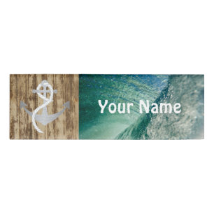 Seeozean-Namensschild Namenschild