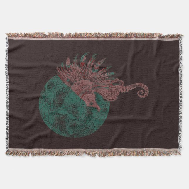 Seepferd am Mond Decke (Vorderseite)