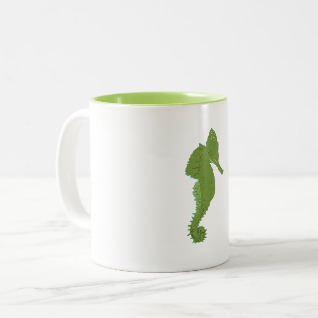 Seepferd, Aqua Life Tasse (Vorderseite Links)