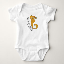 Seepferd - Baby Jersey Bodysuit Strampler
