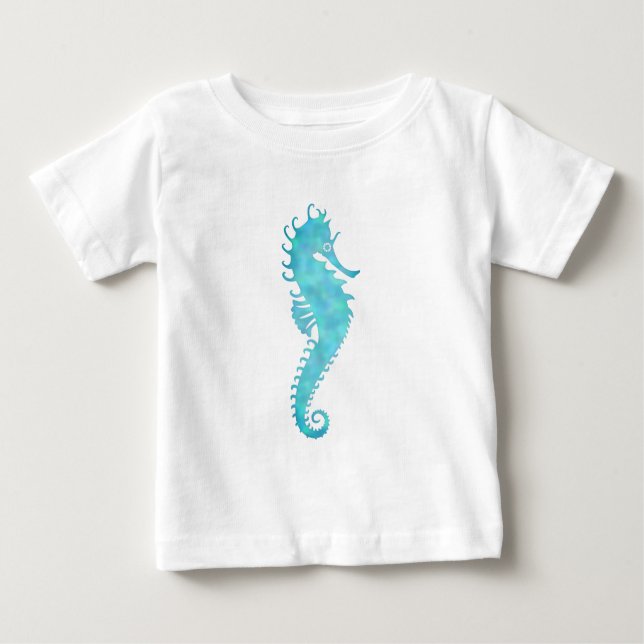 Seepferd Baby T-shirt (Vorderseite)
