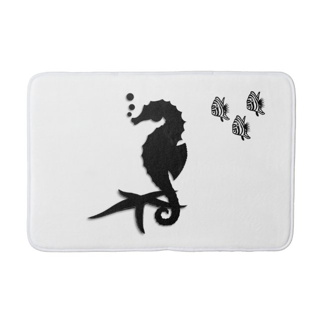 Seepferd Badematte (Vorderseite)
