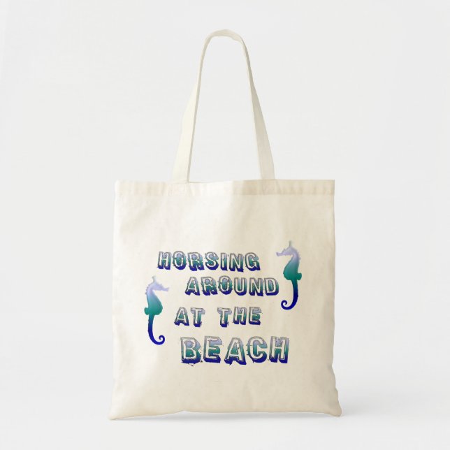 Seepferd Beach Tasche (Vorne)