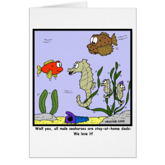 Seepferd Bleibe-an-Zuhause Vater