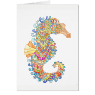 Seepferd feiert Karneval