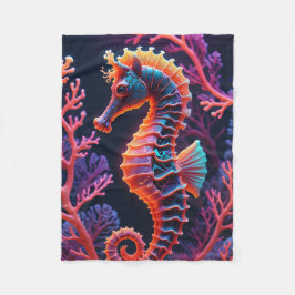 Seepferd Fleece Blanket