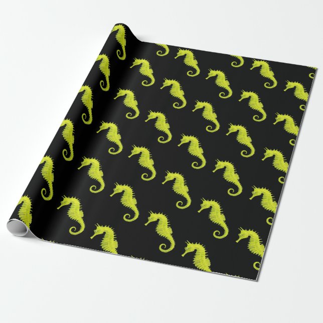 Seepferd Geschenkpapier (Ungerollt)